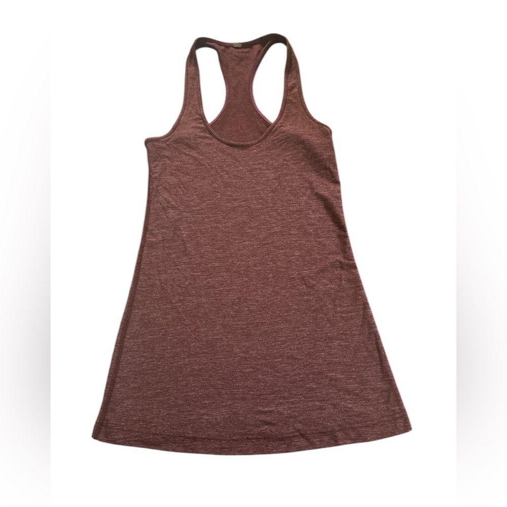 Lululemon tank Heathered burgundy maroon racerback‎